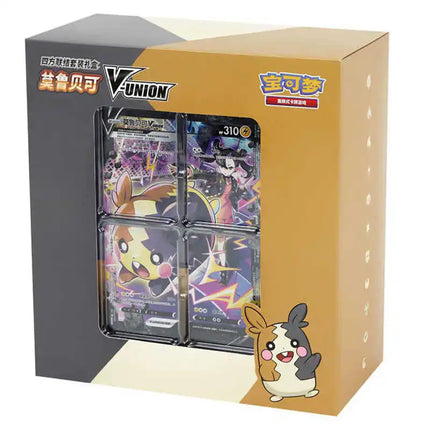 In Stock Genuine 100% Original Pokemon Ptcg Card Quartet Coupling V-Union Gift Boxes Pikachu Big Gather Moru Baker Mew-Two  Ptcg