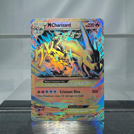 Charizard PTCG Single Collection Card 1st Edition 1996 Vmax Ex Rare Rainbow Card PKM Proxy Cards Toys Gifts