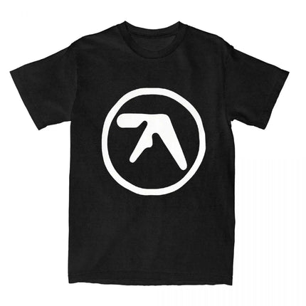 Men Women's Aphex Twin Music T Shirt Cotton Clothing Vintage Short Sleeve Round Collar Tee Shirt Party T-Shirt