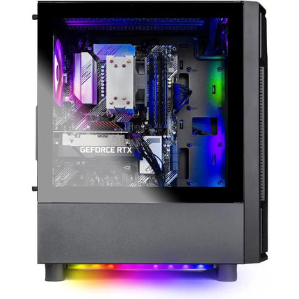 Skytech Gaming Shadow Gaming PC, AMD Ryzen 7 5700 3.7GHz, NVIDIA RTX 5060 Ti 8GB VRAM, 1TB NVMe SSD, 16GB DDR4 RAM 3200, 650W GOLD PSU, Wi-Fi, Win 11, Desktop