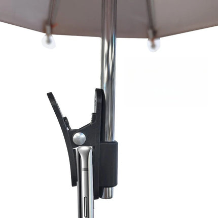 1pc, Mobile Phone Sunshade Sun Umbrella with Small Clip, Suitable for Beach, Photography and Video, Car Mobile Phone Holder