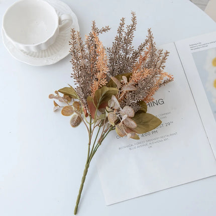 Lavender and Wheat Stems - artificial flowers for autumn crafts (photo 10 of 10)