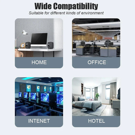 SAMZHE Cat5e RJ45 Modular Plug 8P8C Connector for Ethernet Cable,Gold Plated CAT 5e Gigabit Bulk Ethernet Crimp Connectors