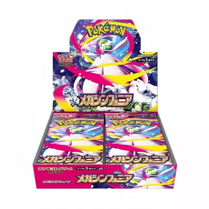 Pokemon Trading Card Ptcg M1s M1l Mega Super Courage & Symphony Japanese Series Collectible Card Toy Gifts For Game Hobby