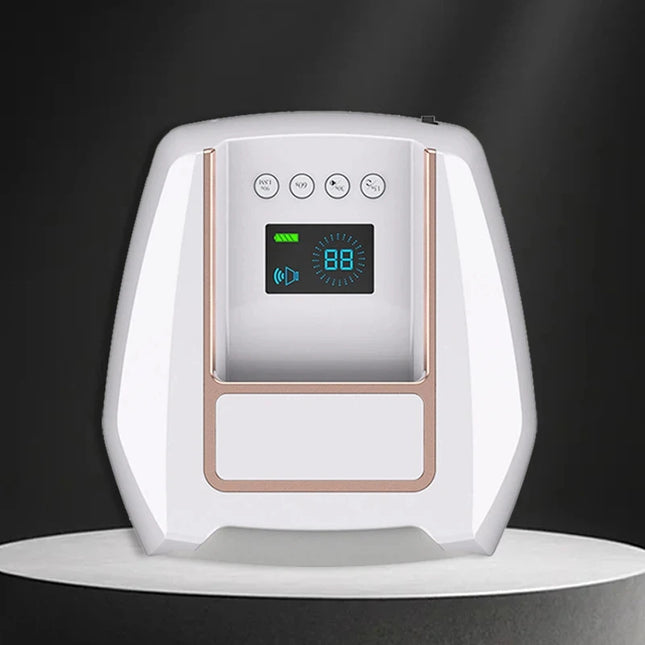 Professionelle 126-W-Akku-Nagellampe mit Griff, kabelloser Gel-Polier-Trockner, Pediküre-Maschine, kabellose UV-LED-Nagelkunstlampe