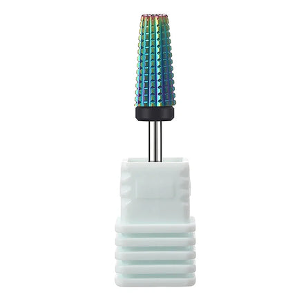 37 Styles Carbide Nail Drill Bits 5 in 1 Ceramic Tungsten Nail Drill Bit Milling Cutter For Manicure Pedicure Nail Files Buffer
