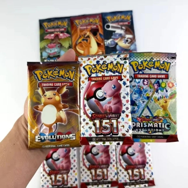 360P Französisch Pokémon-Sammelkartenspiel: Karmesin & Purpur Astralglanz Flammen des Ozeans Boosterbox Pokémon Kartenspiel 36 Pack Box