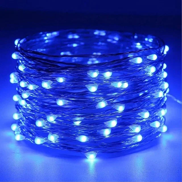 1M 2M 3M 5M 10M 20M 30M Copper Wire LED String lights Holiday lighting Fairy Garland For Christmas Tree - product image 13