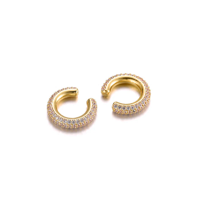 Round Cartilage Clip Earrings for Women - No Piercing Needed - product image 2