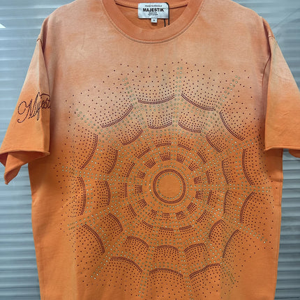Contrast Color Embroidery Striped Polo Tshirts for Men and Women Shinning Diamond Cotton Loose Summer Tshirts Oversized