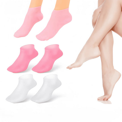 Moisturizing Foot Socks,silicone Socks For Dry Cracked Feet Women's Foot Socks For Moisturizing,featuring Massage - product i