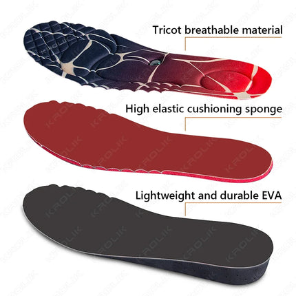 1 Pair Acupressure Invisible Height Increase Insole for Men Women Heel Lifting Foot Magnetic Massage Pain Relief Shoe Pads