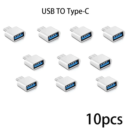 Tablet OTG Universal Micro USB/Type-C to USB 2.0 Adapter Connector for Phone Tablet PC USB C On-The-Go Converter Adapter