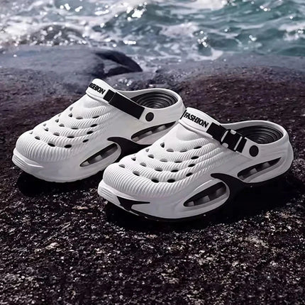 Outdoor Beach Thick Bottom Sandals Men 2026 Summer Eva Soft Sole Platform Clogs Men Comfortable Non Slip Sport Sandals Couple