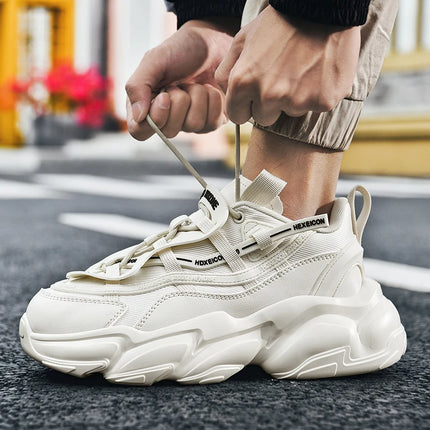 Fashion Couple Casual Shoes Outdoor Women Man White Sneakers High Quality Platform Shoes For Women Man