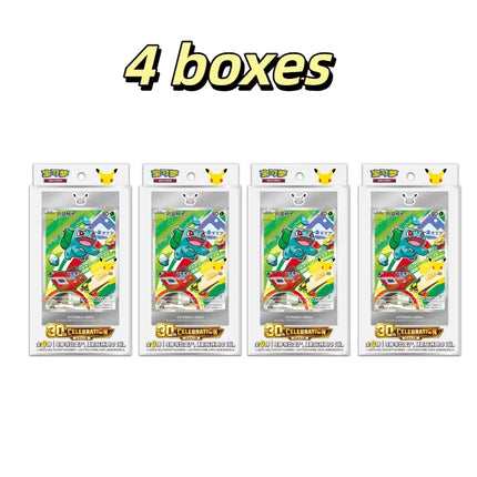 Original Pokemon Card 30th vol.2 pokemon 30th Anniversary vol.2 Trading Cards PTCG Special Illustration Flash Card Chinese