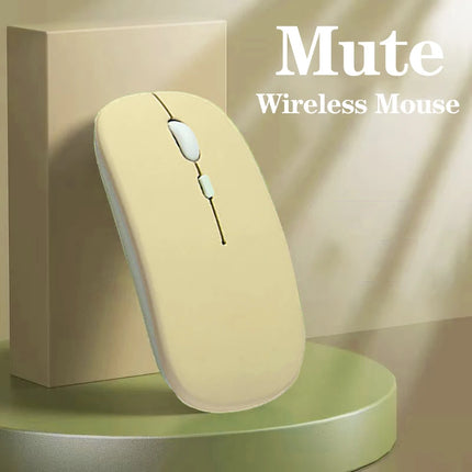 Silent Bluetooth-compatible Mouse Computer Laptop Optical Mouse Wireless for iPad Samsung Tablet Universal Mice Noiseless