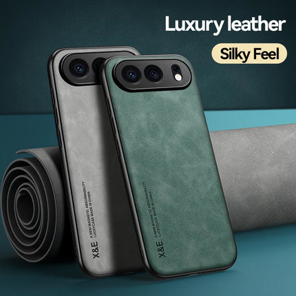 For Honor 500 Car Holder Magnetic Case Leather Texture Phone Case Huawei Honor 500 Pro Phone Coques Honor 200 300 Pro 400 Lite