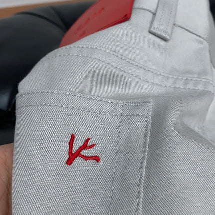 BLLIYOSS 2025 New Embroidered Casual Pants Product Leisure Breathable outdoors Big size 30-40 Pants recombinant cotton fabric