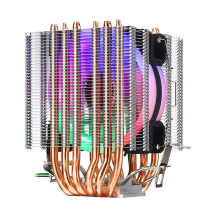 x99 Processor Cooler 6 Heat Pipes Cpu Cooler For Intel Lga 2011-V3 1700 1151 AM4 AM3 4PIN PWM IWONGOU Hurricane Air Cooler Cpu