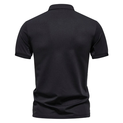2026 NEW Quick-drying Short-sleeved POLO Shirt For Outdoor Sports and Fitness Breathable and Cool Mesh Lapel Top