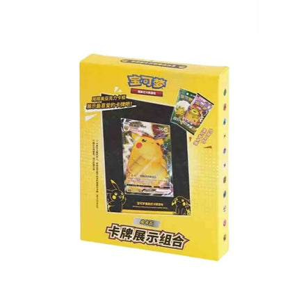 Hot Sale 100% Genuine Pokemon Trading Cards Game Ptcg Chinese Card Book Gift Box Cards Exhibit Combination Full Range Toy Gift