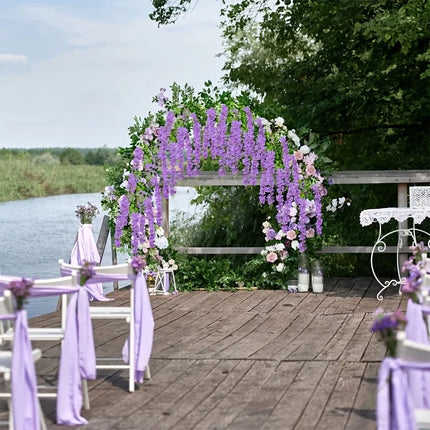 Hanging Flower Vines - artificial flowers for wall (photo 6 of 19)