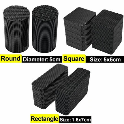 Carpet Fixing Stickers Double Faced High Adhesive Car Carpet Fixed Patches Home Floor Foot Mats Anti Skid Grip - product imag