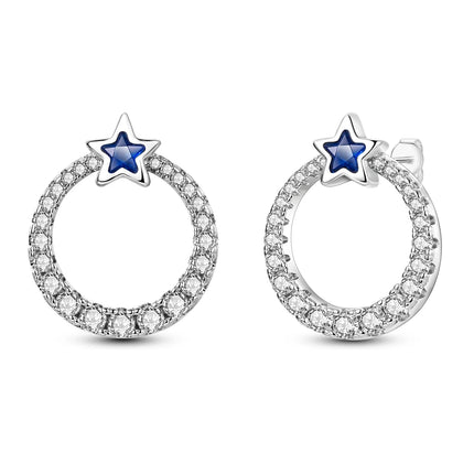 Orstarry S925 Sterling Silver 18k Gold Classic Knot Stud Earrings For Lady S925 Jewelry Party Anniversary Trendy Gifts