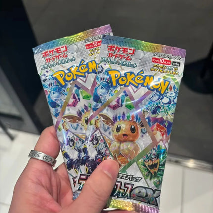 In Stock Pokemon Ptcg Sv8a Japanese Booster Pack Original Anime Collectible Trading Cards Game Hobby For Collectors Gifts