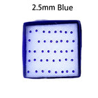 2.5mm Blue CZ