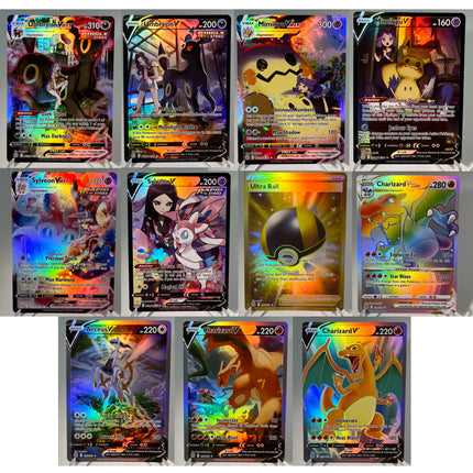 Lost Origin PKM Cards PTCG6-D GX Rainbow Giratina V Aerodactyl Pikachu Rare Collection Battle Toys Gifts for Hobbies