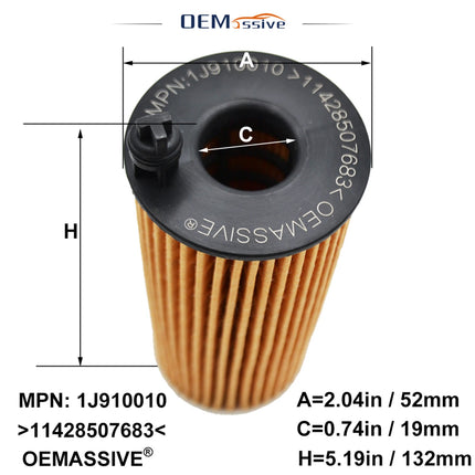 Oil Filter 11428507683 For Toyota AURIS AVENSIS VERSO RAV 4 IV BMW ALPINA D3 XD3 D4 D5 316d 318d xDrive 518d 520d 525d MINI R55
