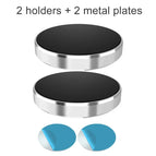 2PCS Silver-Fixed
