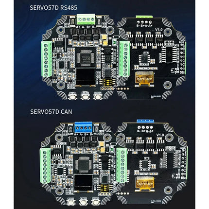 MKS SERVO57D MB PCBA NEMA23 Closed Loop Stepper Motor Driver CNC 3D Printer For Gen L FOC Quiet And Efficient-AC47