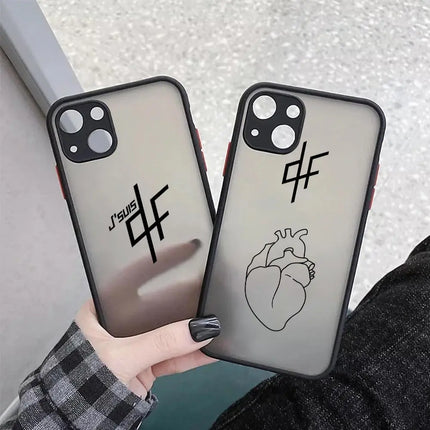 PNL QLF Rapper Singer Phone Case For iPhone 16 15 11 12 14 13 Pro Max Mini X XS XR 7 8 Plus SE Shockproof Matte Cover Fundas