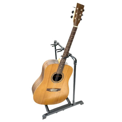 Black Metal Foldable Guitar Holder Multi Instrument Stand Rack for Music Room Electric Acoustic Bass Guitar Support
