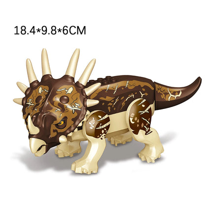 Jurassic Dinosaurs Building Blocks Indominus Rex DIY Big Size Tyrannosaurus Action Figure Models Children Toys Animals Gifts