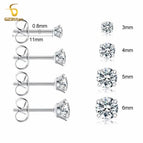White CZ Zircon / 5mm CZ Zircon