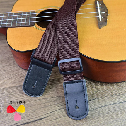 Ukulele Strap, Adjustable Guitar Strap, Bohemian Style Guitar Strap