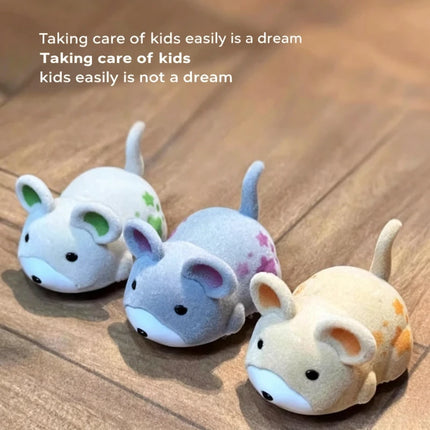 Interactive Cat Toy Electric Cat Toy Mouse Interactive Electric Hamster Cat Toy Self-Moving Obstacles Avoid WE15SF12WE 1