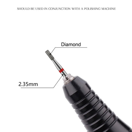 Column Diamond Burr Nail Drill Bits Rotary Russian Cuticle Bit Electric Milling Cutters Manicure Drill Nails Accessories Tool