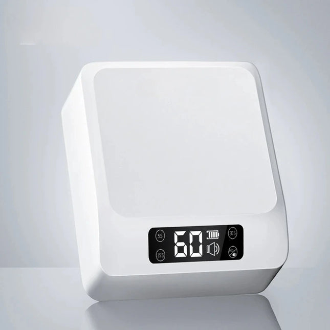 Lámpara UV recargable de 48 W para uñas con temporizador, secador de luz profesional para uñas de gel, lámpara portátil UV LED para decoración de uñas para manicura