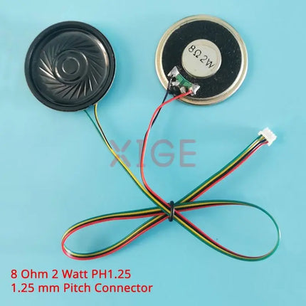 Universal Laptop 8 Ohm 2 Watt Small Horn Speaker Amplifier PH2.0 Or PH1.25 4 Pin Connector Cable For Our Controller Motherboard