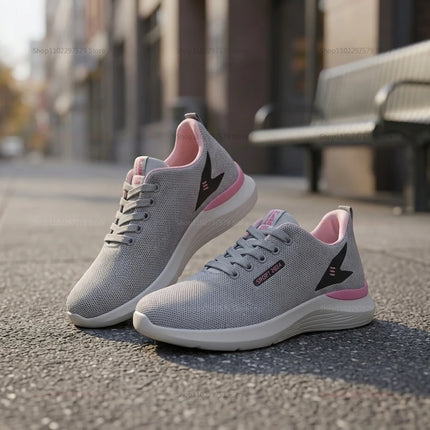 Women’s Lightweight Breathable Running Shoes for Spring Autumn Sports Casual Athletic Sneakers Comfort Fitness Walking Trails