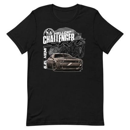 Challenger SRT 6.2L Hemi, Scat Pack shirt, Dodge Challenger shirt, Mopar shirt