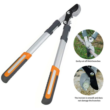 35cm Rough Branch Scissors Sharp Wear-Resistant Non Slip Grip Pruning Scissors Large Opening Powerful Gardening Pruning Tools