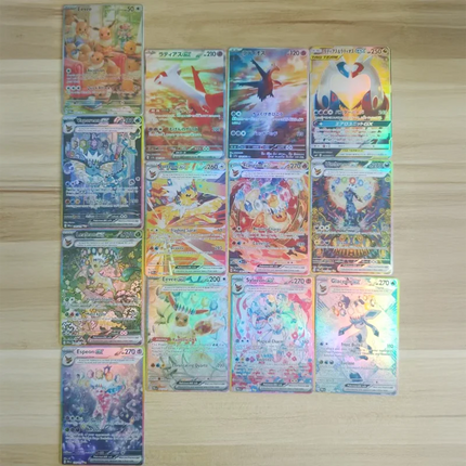 43Pcs/set Pokemon Card PTCG Zekrom Reshiram Victini Charizard Lillie Mew Greninja SV11W 11B Self Made Anime Game Collection Gift