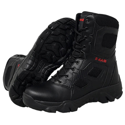 Men's Shoes Winter Men Combat Tactical Boots 2026 New Work Safety Shoes for Men Sneakers Fashion Waterproof Motorcycle Boots