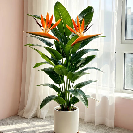 3-Piece Artificial Banana Tree and Bird of Paradise Set - image 5